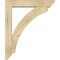 Ekena Millwork Thorton Slat Rough Sawn Bracket w/ Offset Brace, Douglas Fir, 6"W x 30"D x 36"H BKT0604X30X36THR06RDF - alternate 4